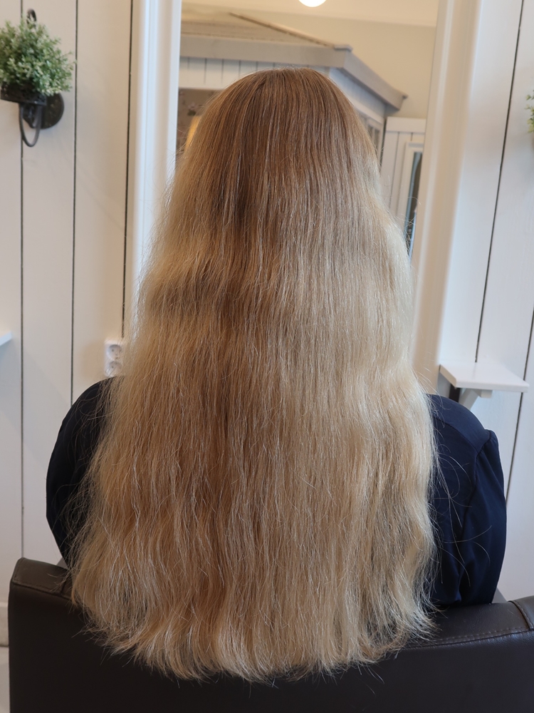 Lyxig guld blond