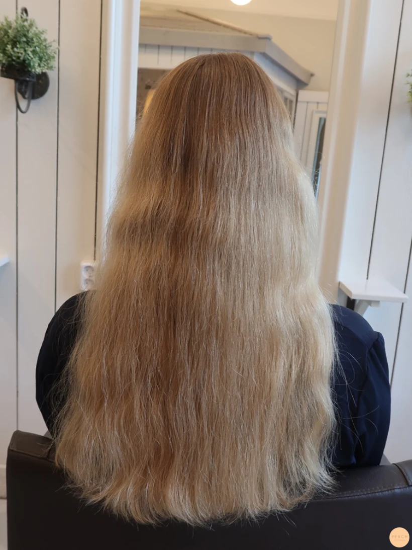 Lyxig guld blond