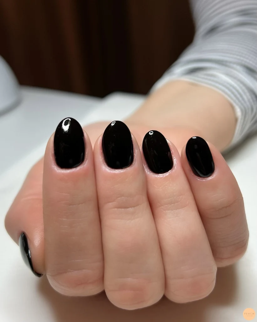 Black nails - always a good idea