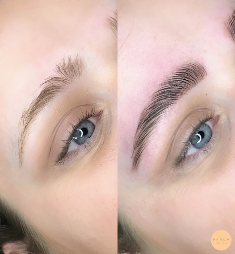 Browlift Stockholm make over