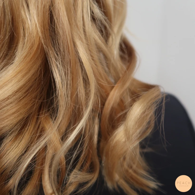 Varm blond hårfärg – salongsresultat av Marie Erks, 6 maj 2019