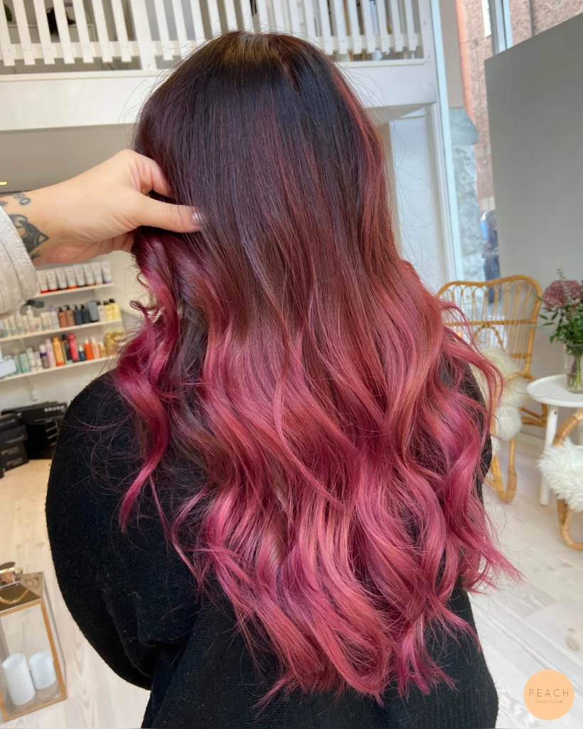 Mahogny / rosé hårfärg