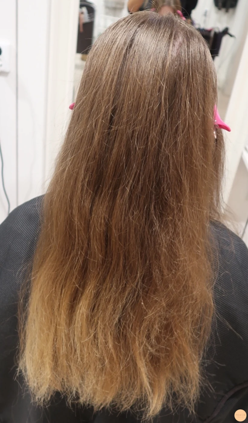 Balayage färg