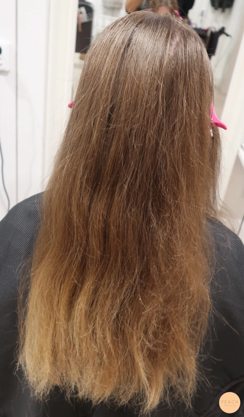 Balayage färg