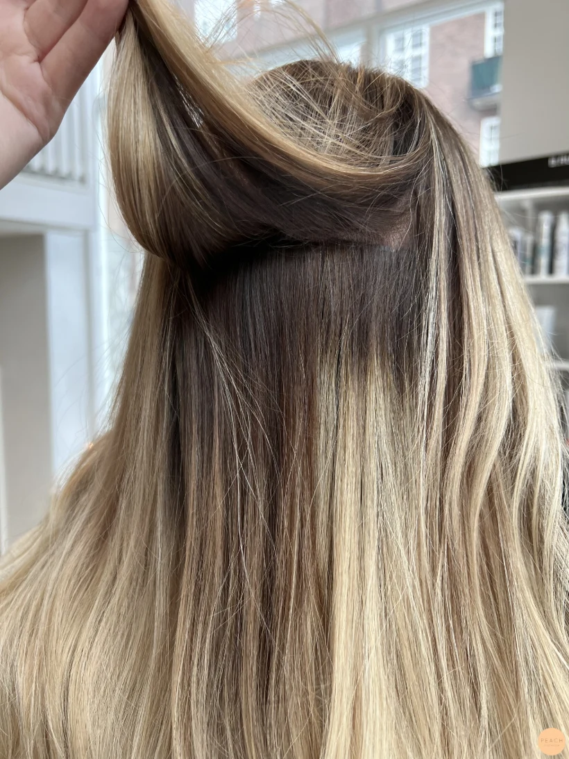 Balayage med Hairtalk förlängning