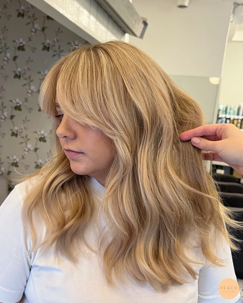 Creamy blonde hair color 🌟🌸