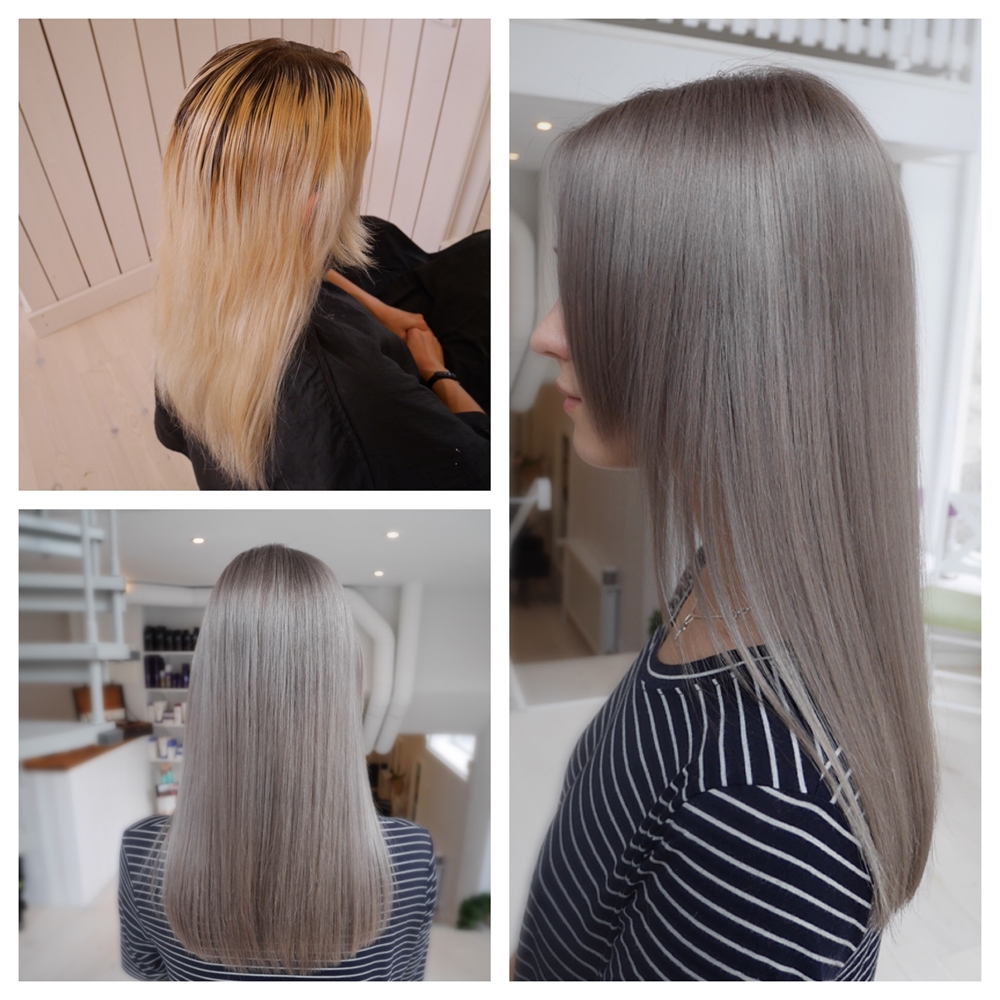 Granny hair color - grå hårfärg