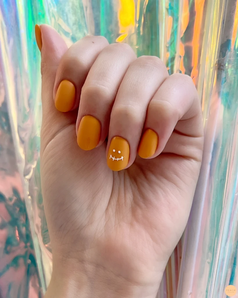 Pumpkin nails💛