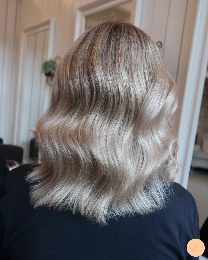 Ljusa folieslingor med fade