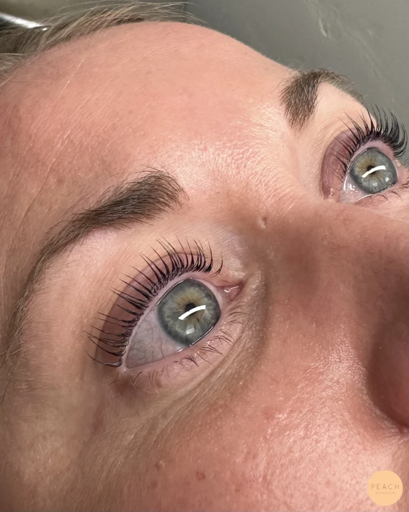 Lashlift yumilashes – salongsresultat av Amanda Da Silva, 30 april 2026