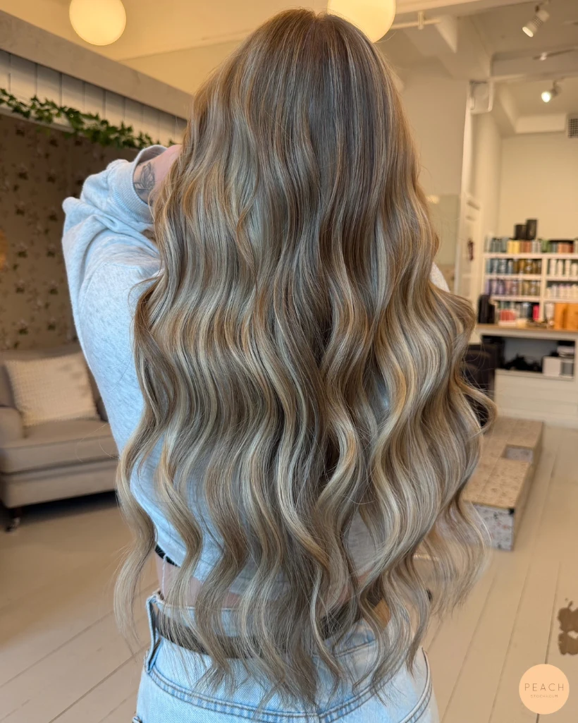 Slingor och fyra paket Richy Hair 50 cm