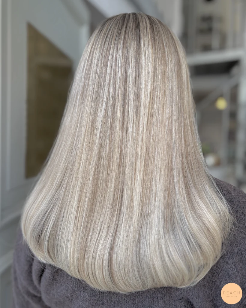 Scandi blonde hair – salongsresultat av Marie Erks, 16 mars 2026