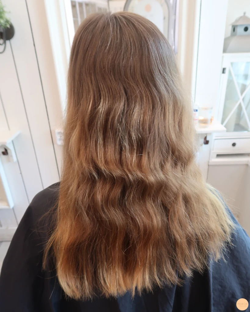 Balayage i svala toner
