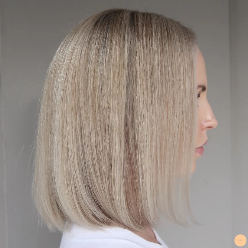Från helblondering till lyxig blond färg