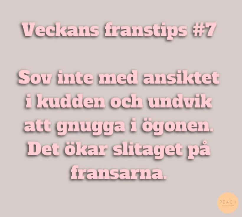 Veckans franstips #7