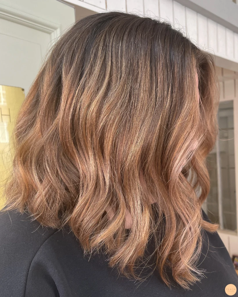 Krämig balayage