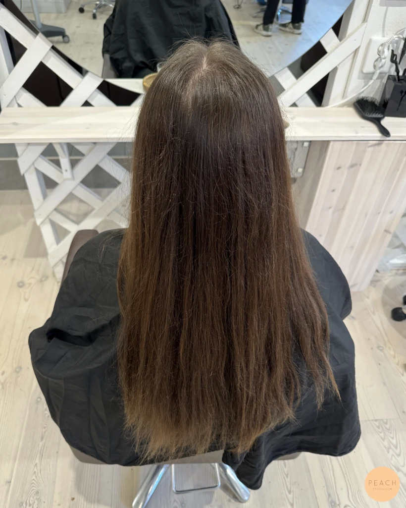 Creamy blonde balayage