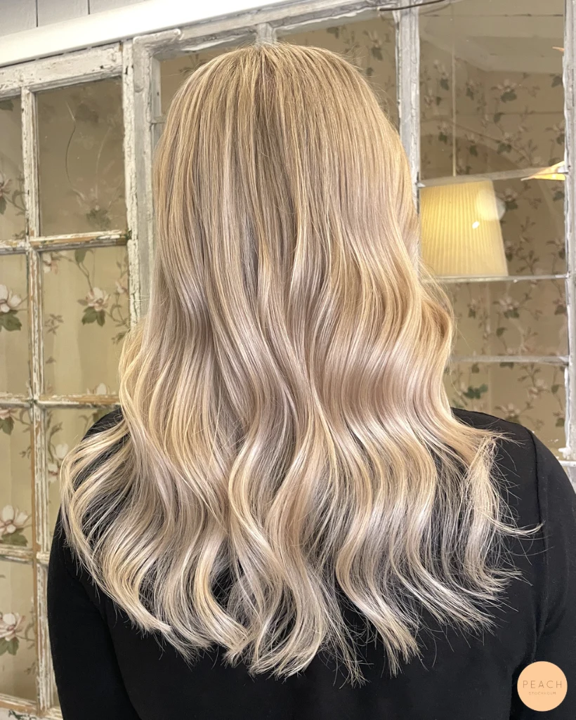 Cool and Creamy blonde hair