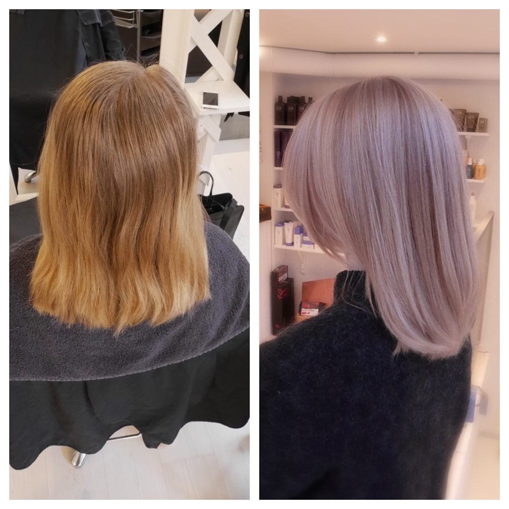 Kalla blonda slingor