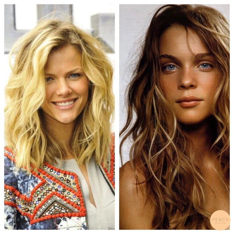 Beach-lockar hårtrend 2015