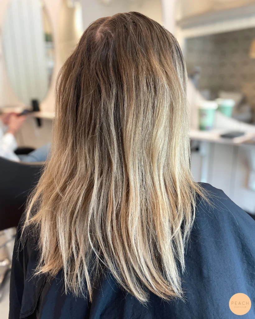 Creamy beige blond balayage ✨🍦