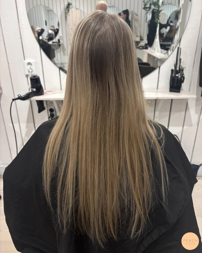 Naturlig blond hårfärg – salongsresultat av Johanna Nilsson, 16 februari 2026
