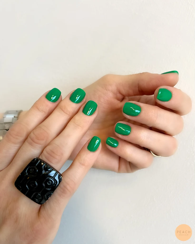 Green nails 🔝💚✅