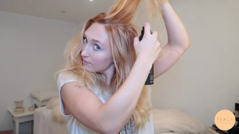 Bad hair day rescue - Tutorial med steg för steg guide till en bohemisk håruppsättning med sjal