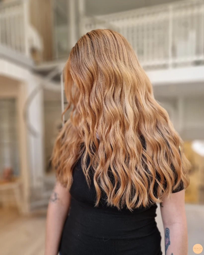 Warm blonde