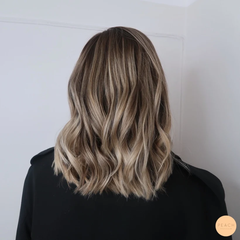 Blond kall hårfärg