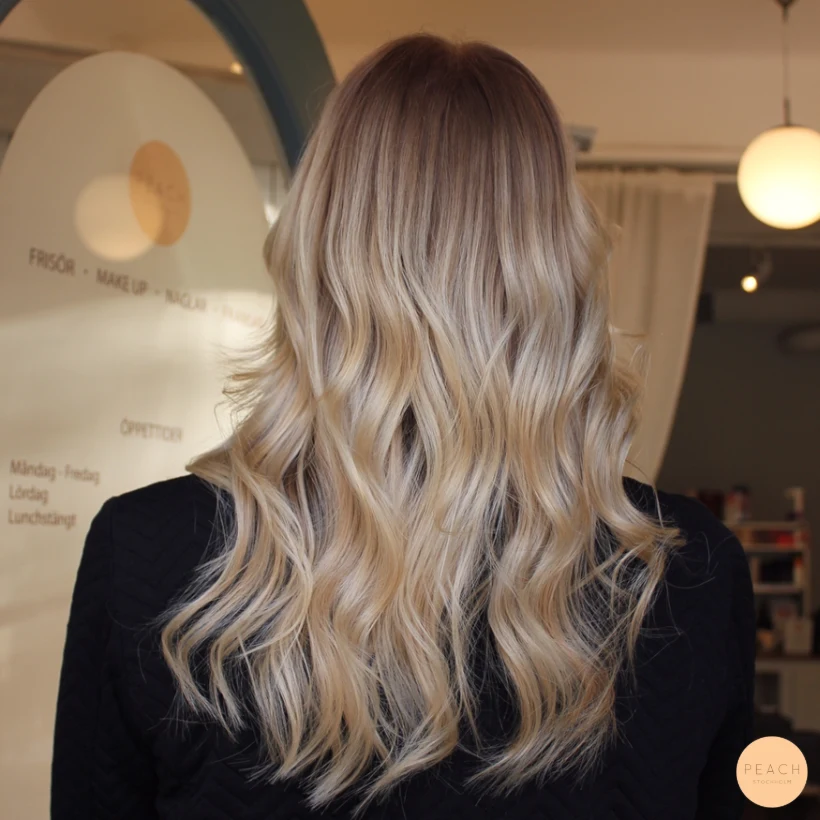 Naturblond hårfärg