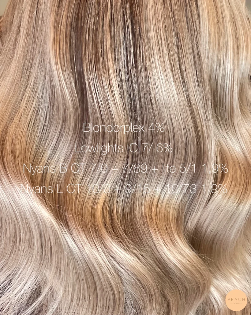 Blonde silky hair 🌟🫶🏼