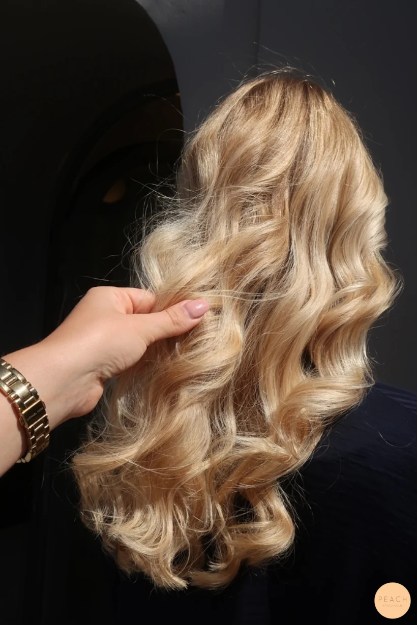 Lyxig guld blond