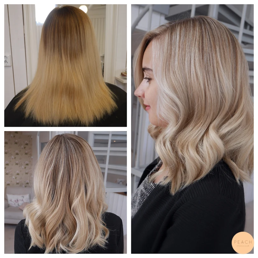 Highlights og lowlights - sombre hair