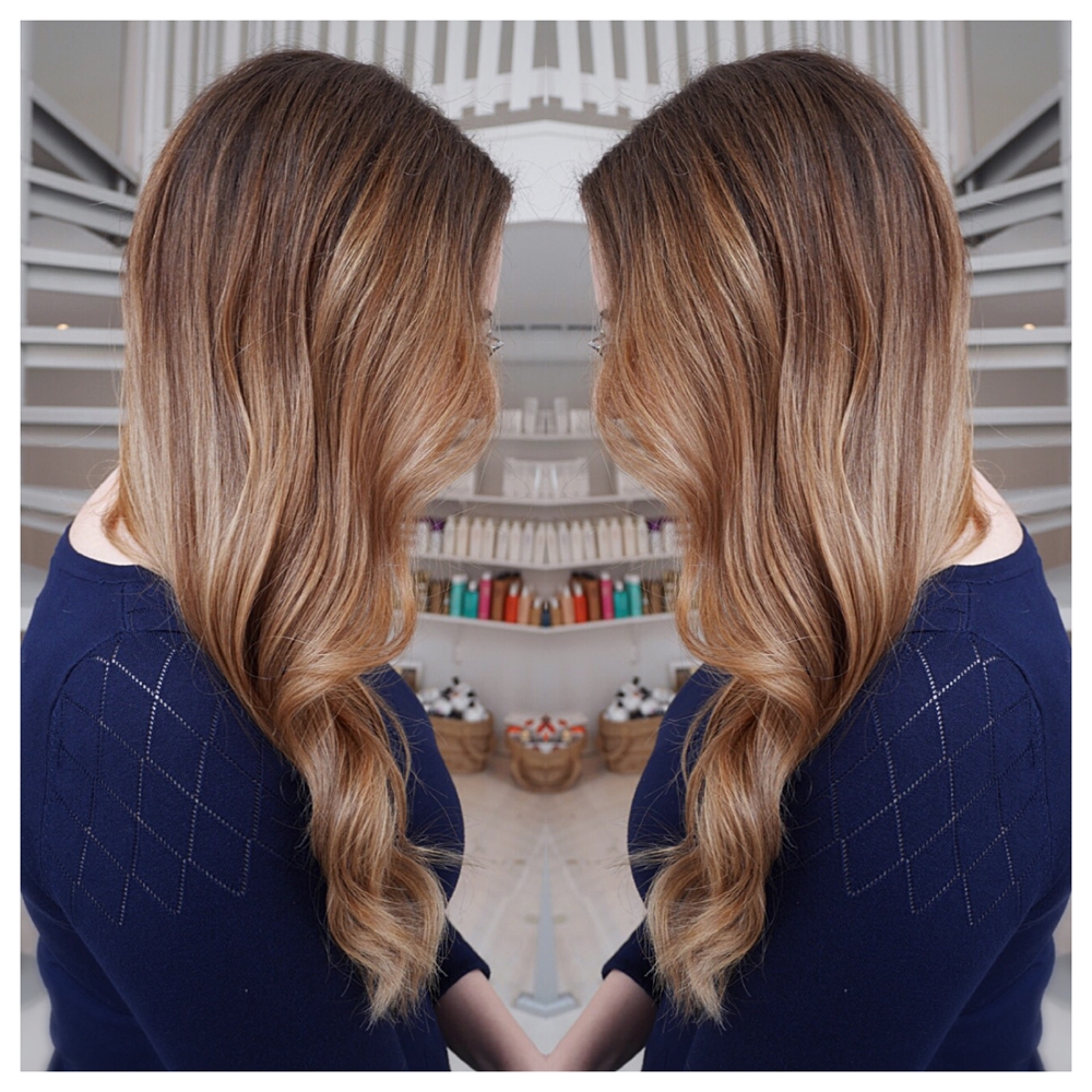 Balayage hår