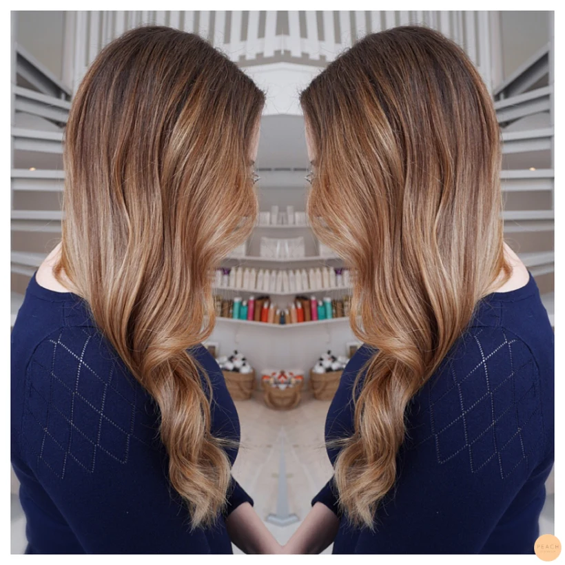 Balayage hår