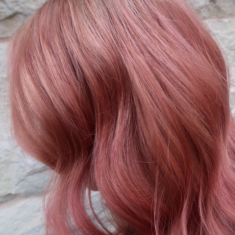Pink dream hair colour