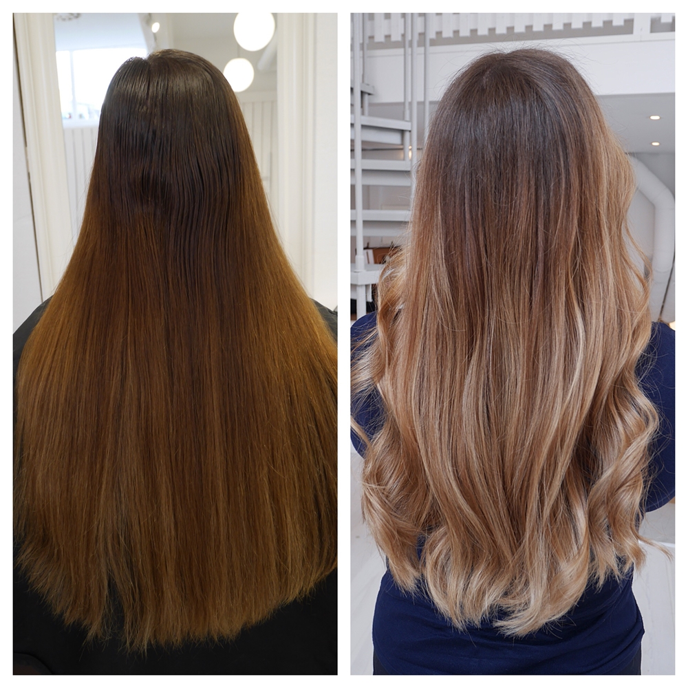 Balayage hår