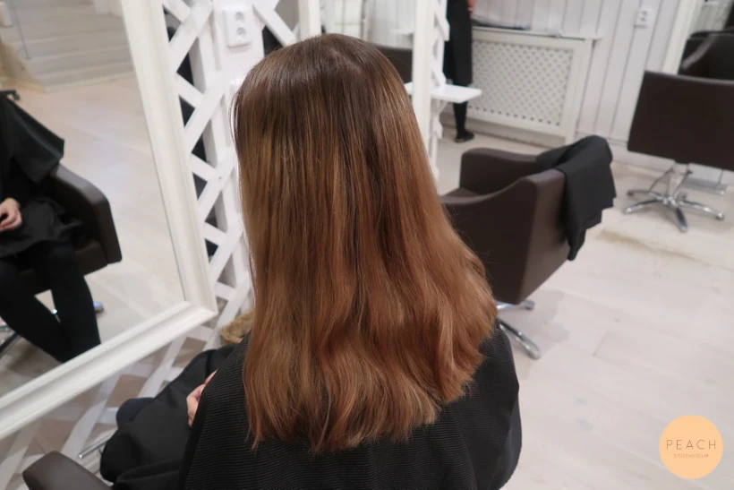 Beige blonde med sval nyansering