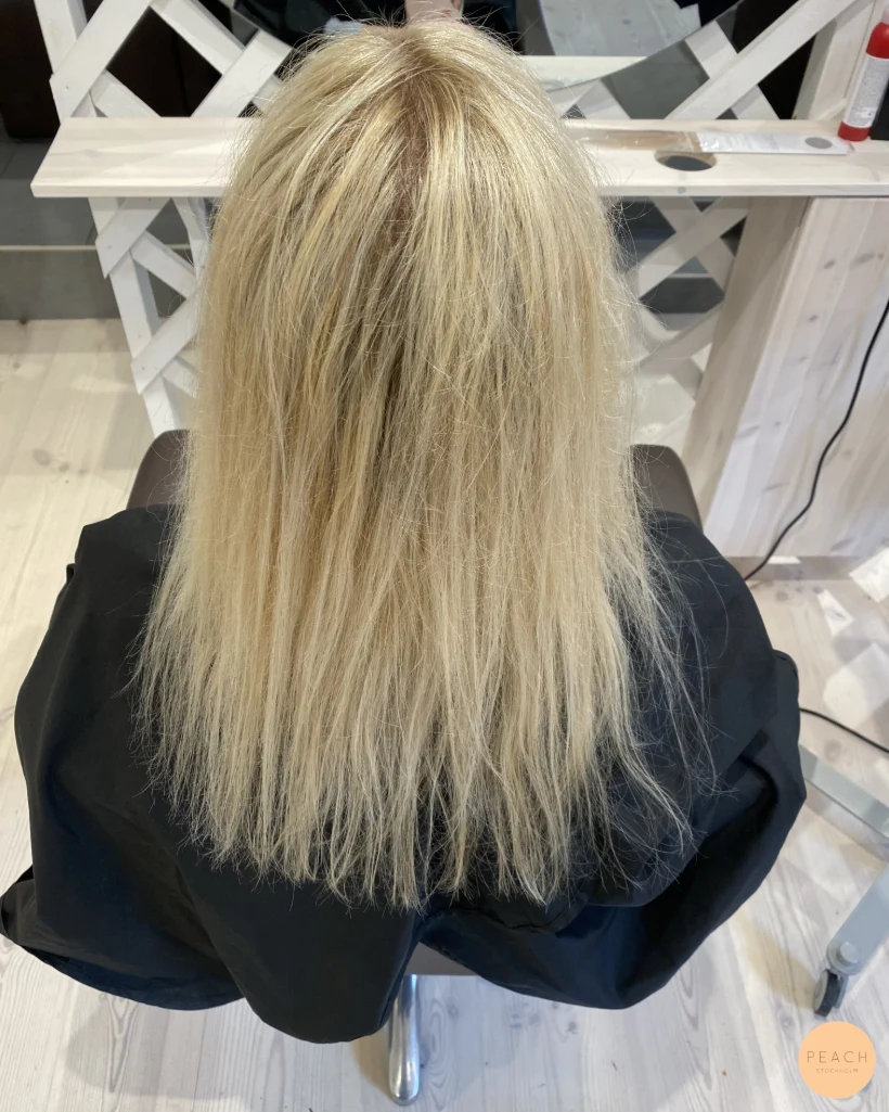 Hairtalk makeover – salongsresultat av Josefine Eklund, 30 maj 2022