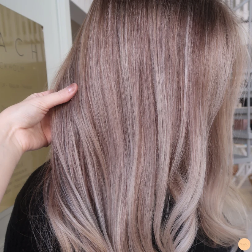 Soft blond med mer kontraster
