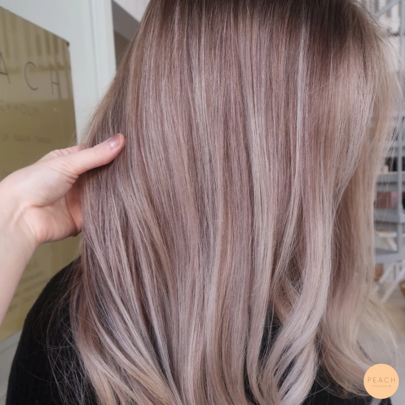 Soft blond med mer kontraster