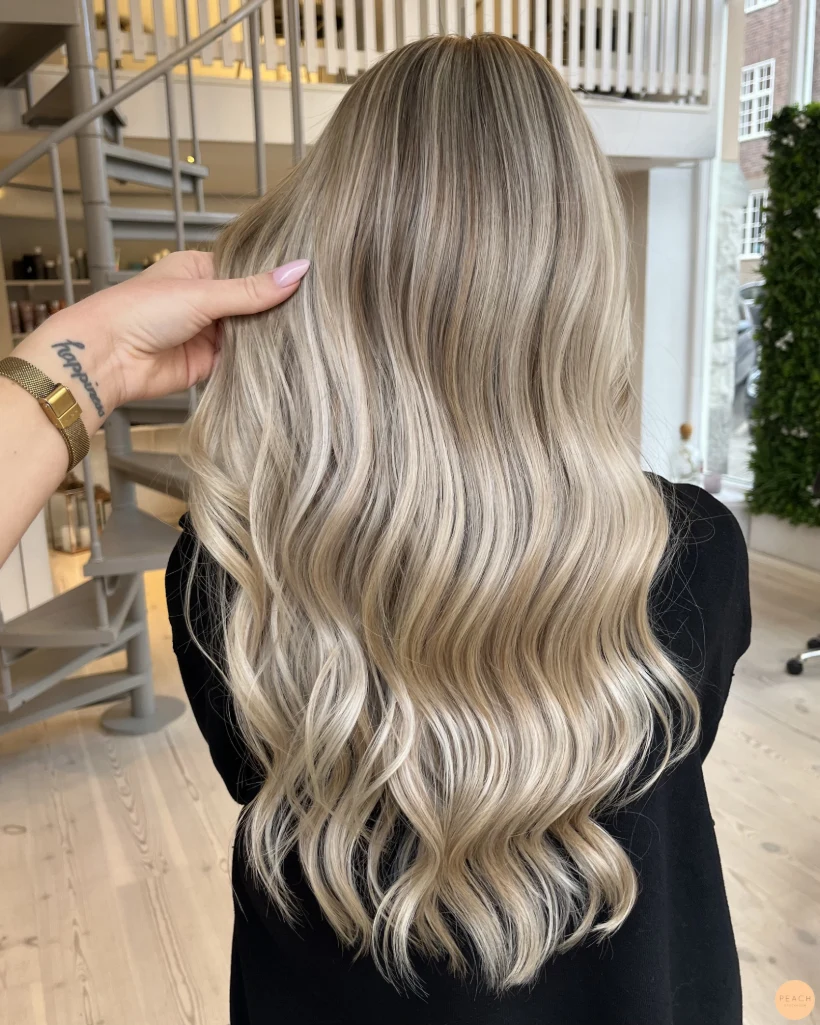 Kall blond hårfärg