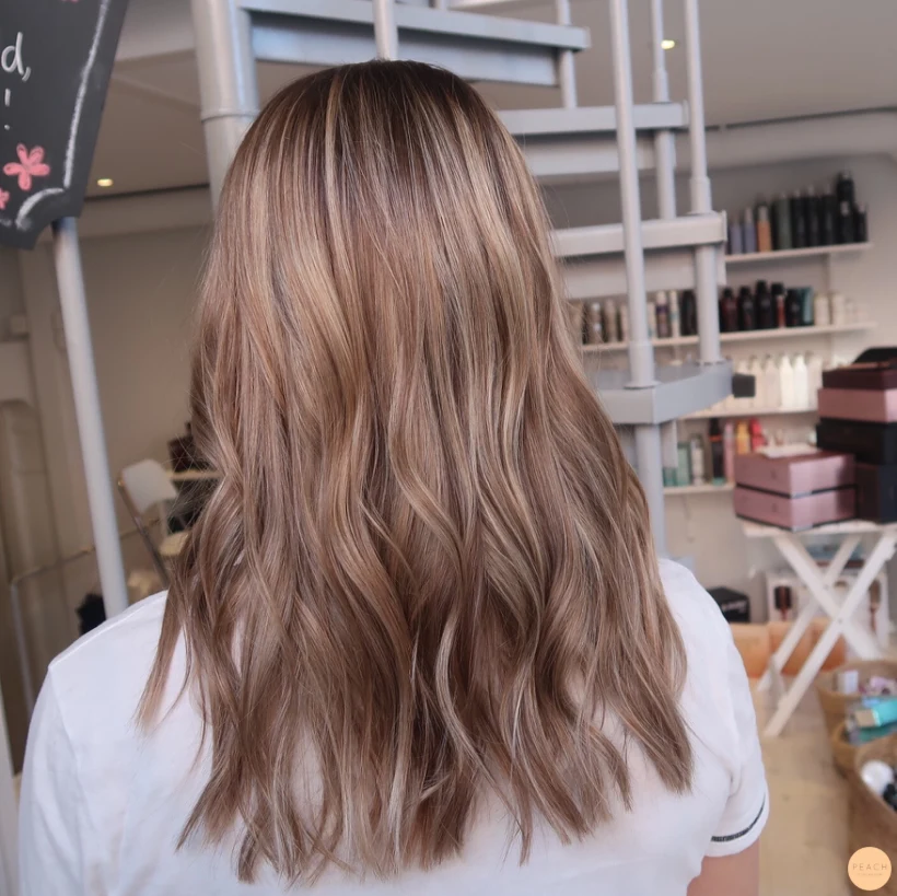 Balayage blond