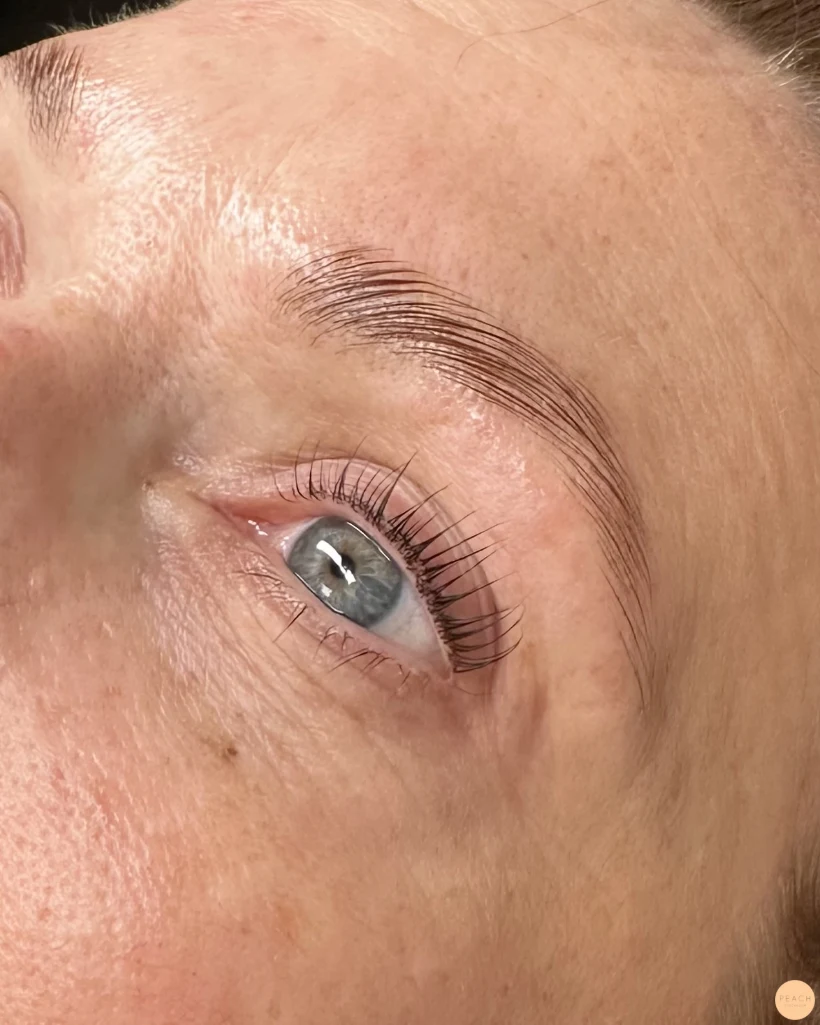 Lash och browlift korta tunna strån