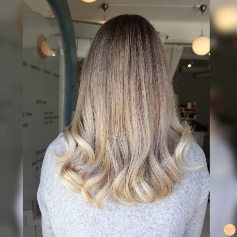 Kall blond hårfärg