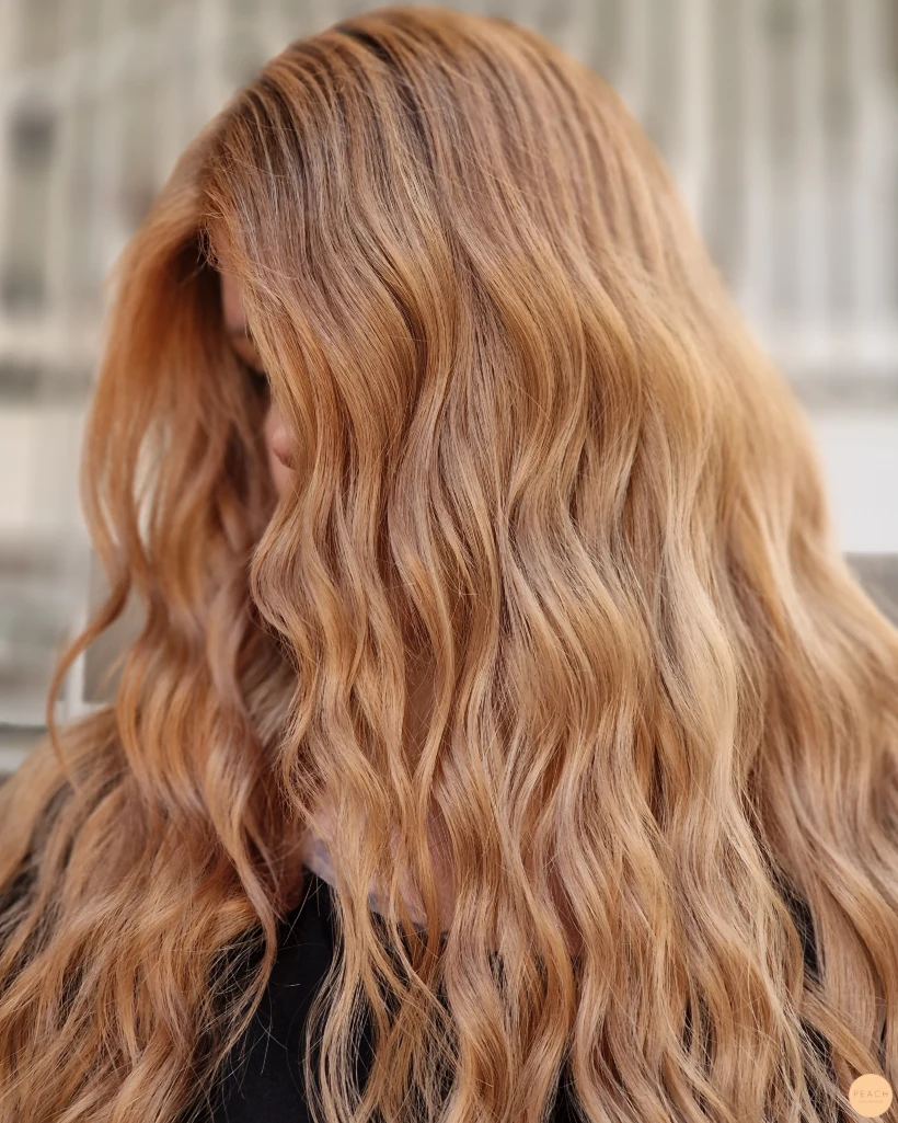 Warm blonde