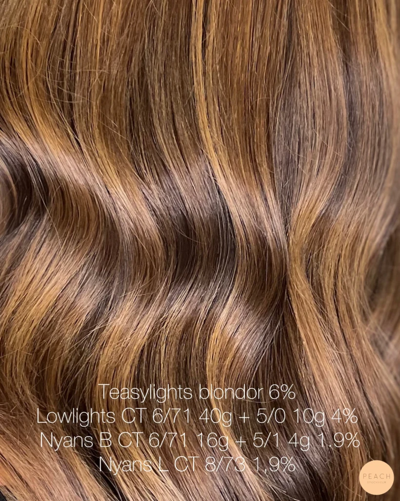 Golden hazelnut hair color 💫🤎