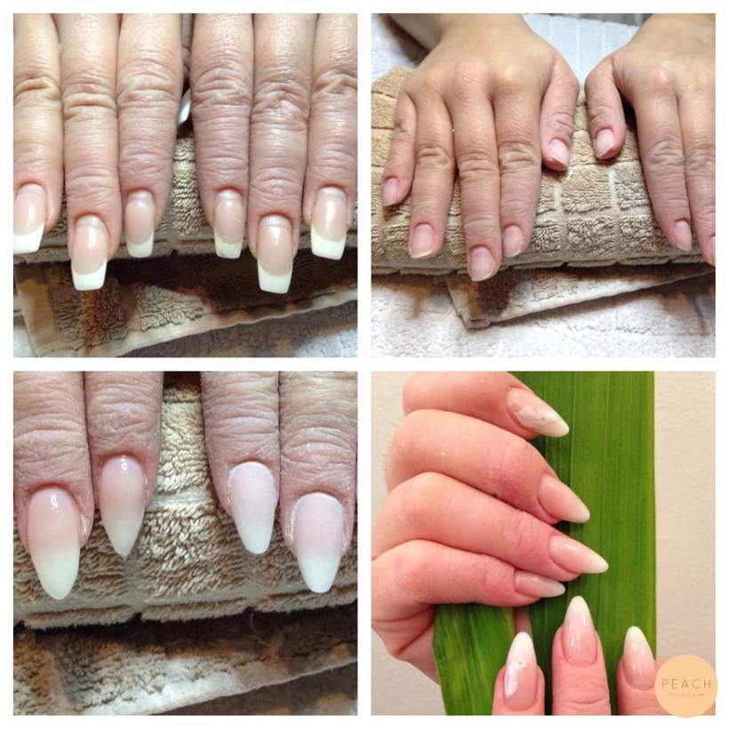 French ombre nails
