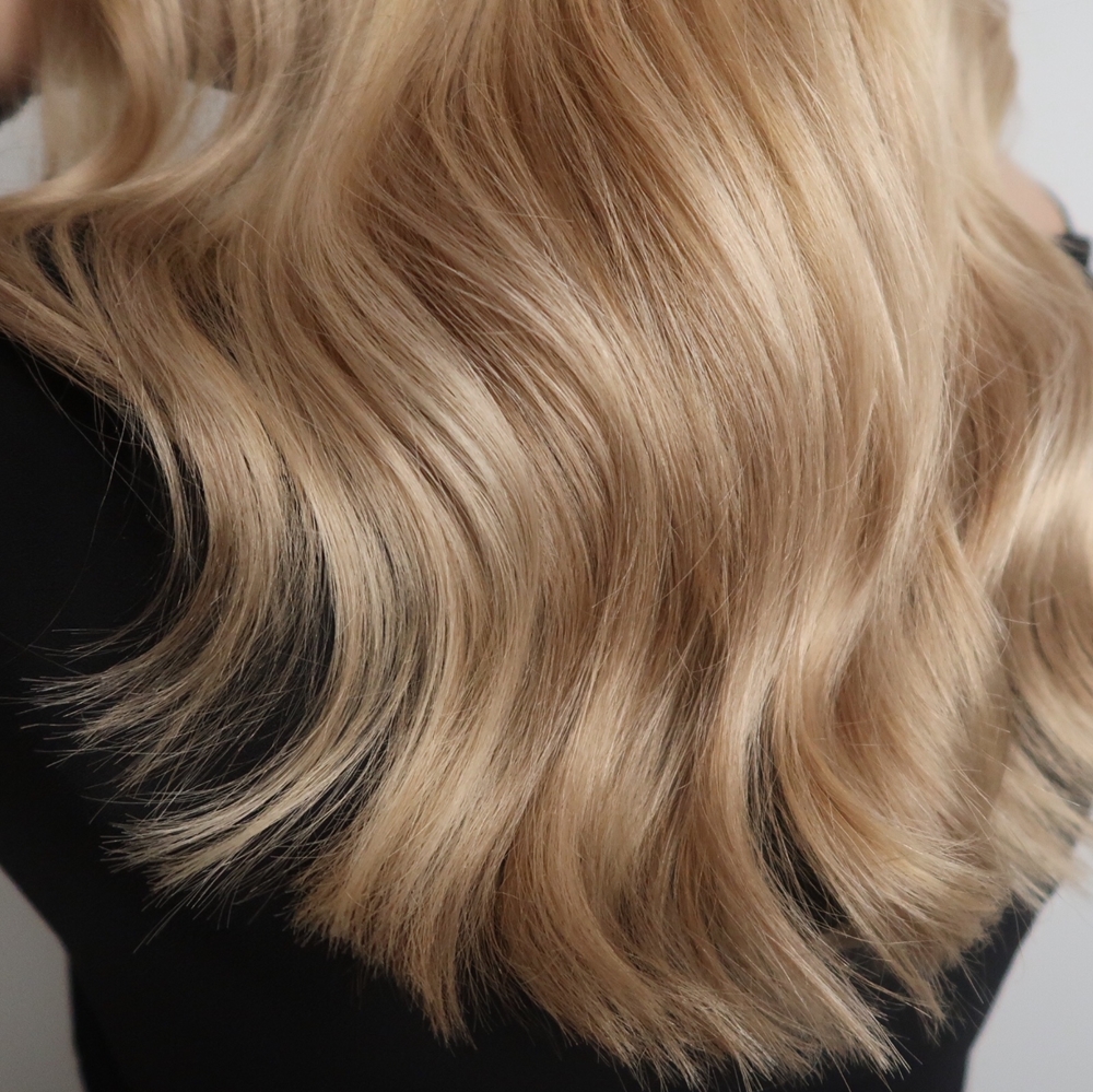 Mjuk varm balayage